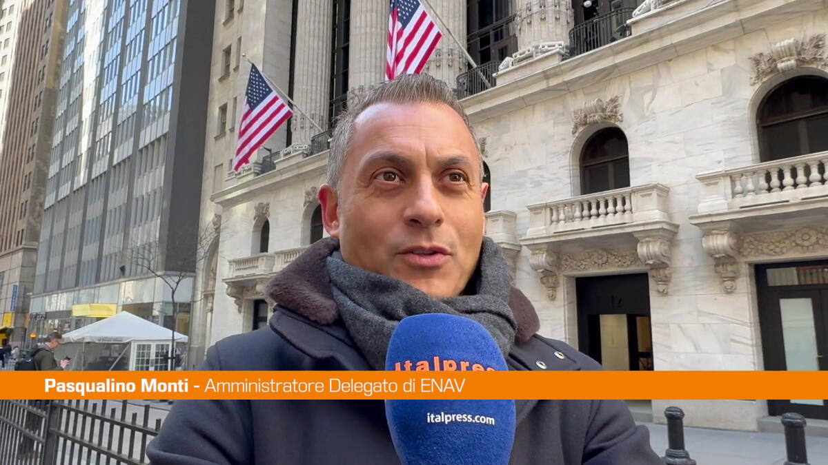 Tappa a New York per il roadshow Enav, intervista all'Ad Monti - 