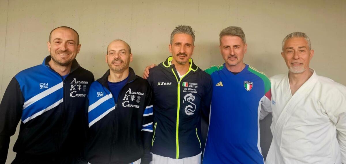 Karate - Ai campionati italiani l'AKC protagonista, oro per Biagio Gino Greco nella categoria Master - 