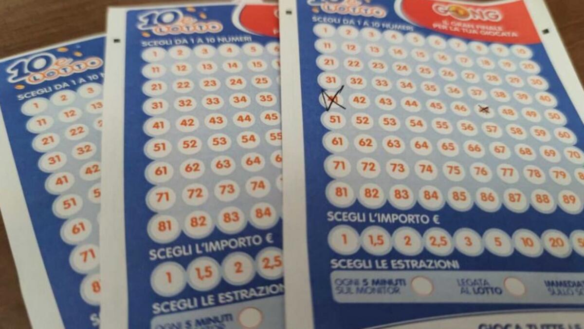 10eLotto: in Calabria un "colpo" da 20mila euro - 