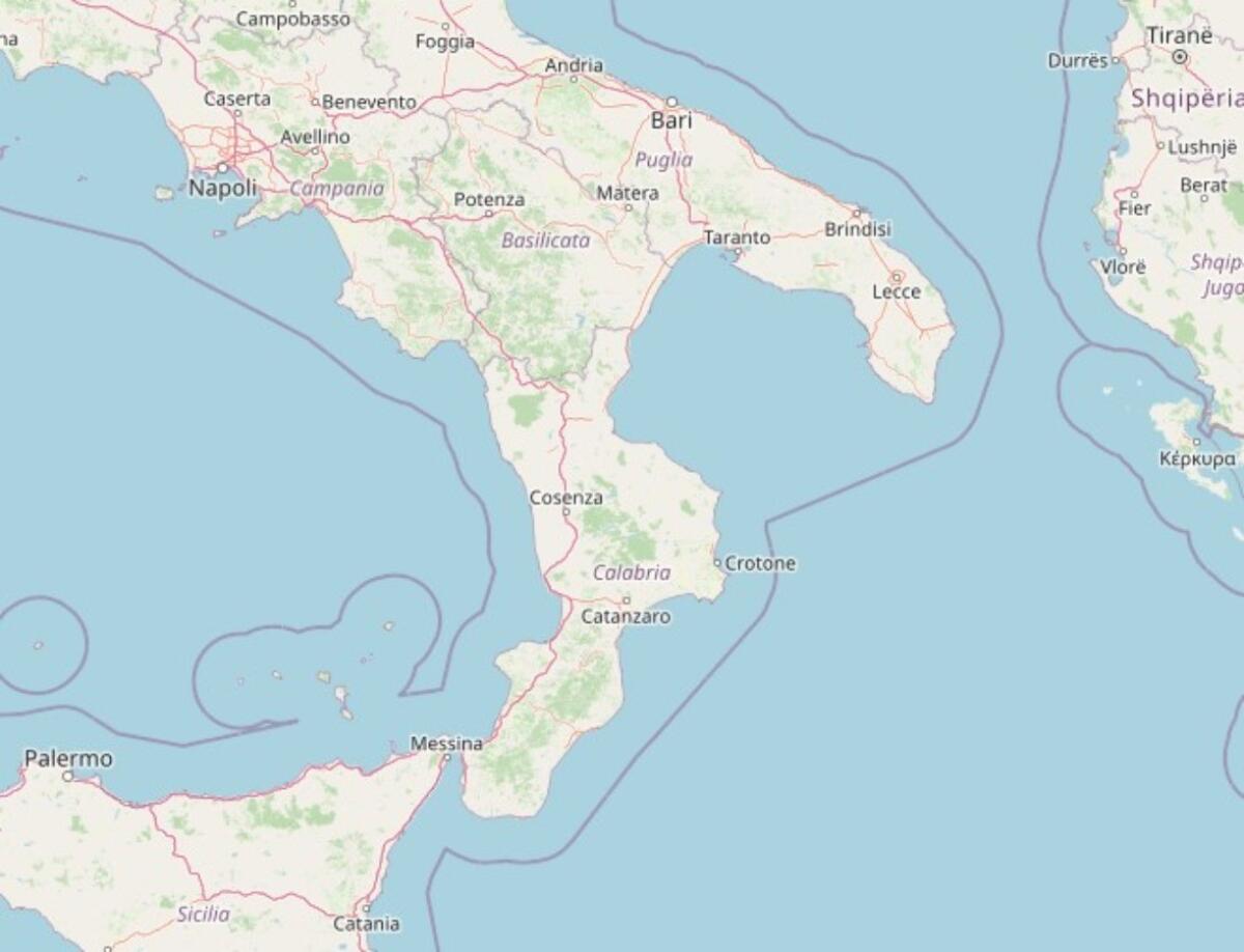 Scossa di terremoto al largo della Calabria - 