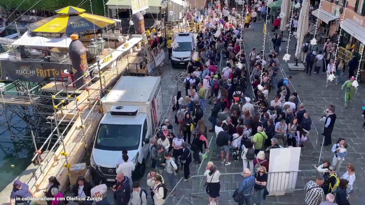 Oleificio Zucchi rinnova il legame con la sagra del pesce di Camogli -