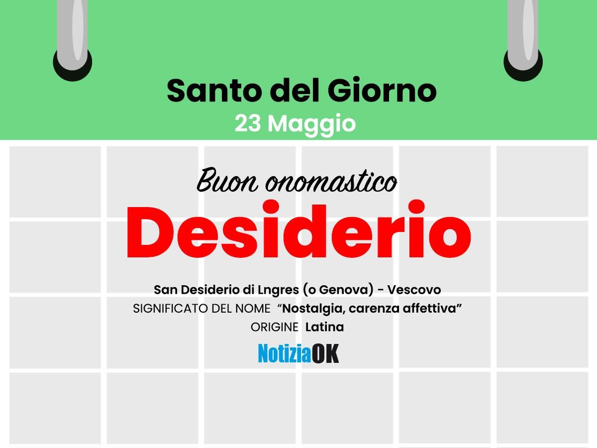 Oggi la Chiesa celebra la memoria di San Desiderio - 