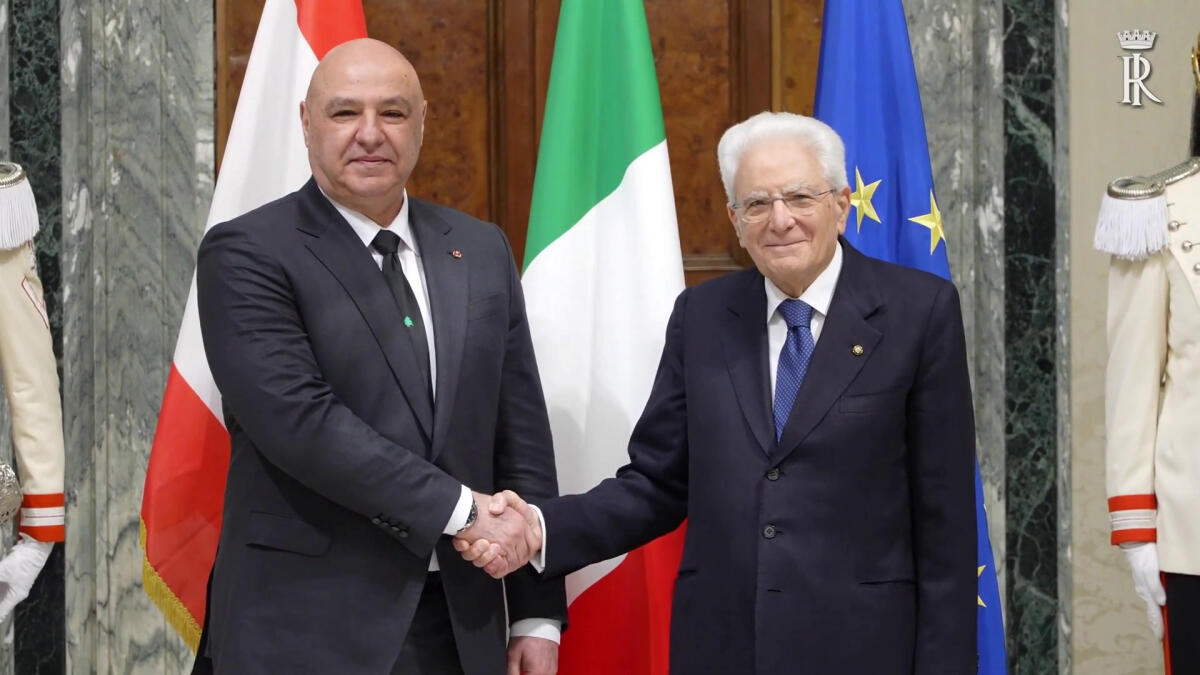 Mattarella riceve Aoun "Grande amicizia tra Italia e Libano" - 