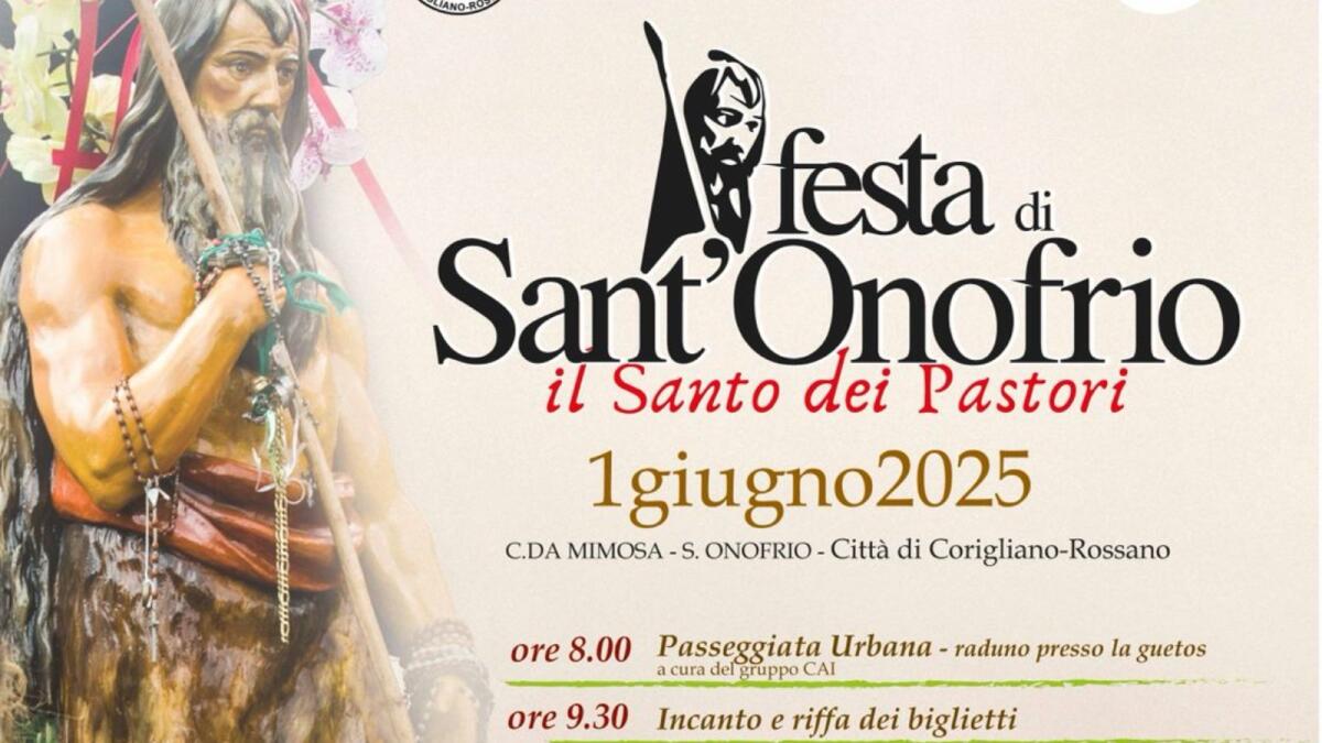 Tutto pronto per la festa di Sant'Onofrio - 
