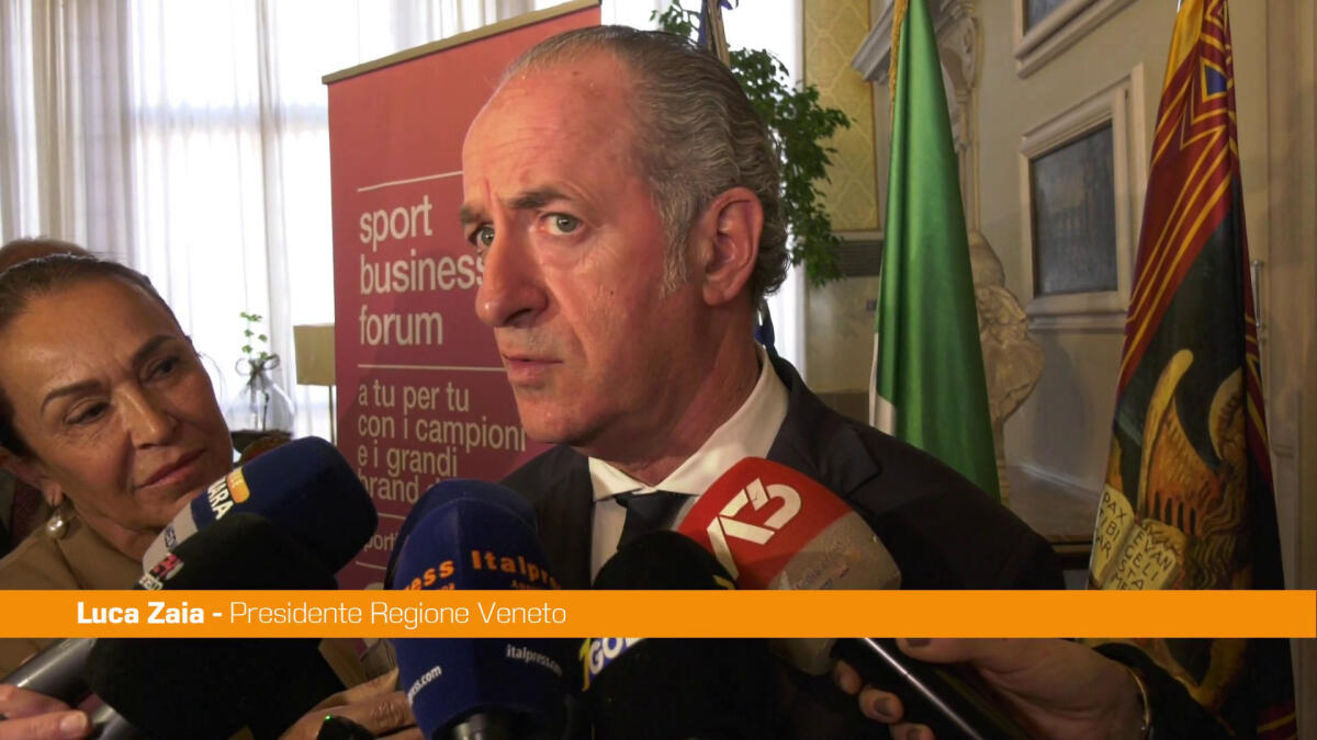 Zaia "Collina di Libri e Sport Business Forum grandi eventi in Veneto" -