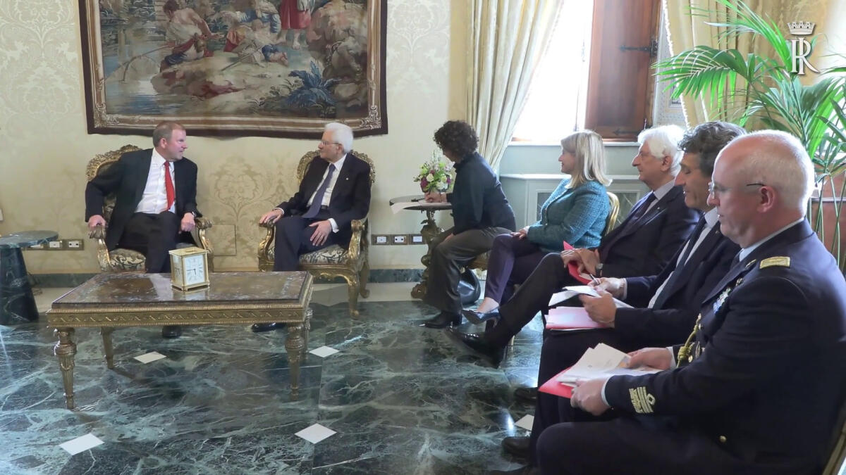 Mattarella riceve nuovi ambasciatori per le Lettere Credenziali -