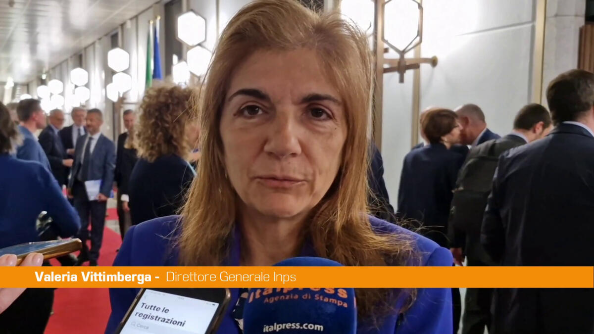 Inps, Vittimberga "Nel 2024 cambio epocale di paradigma" -