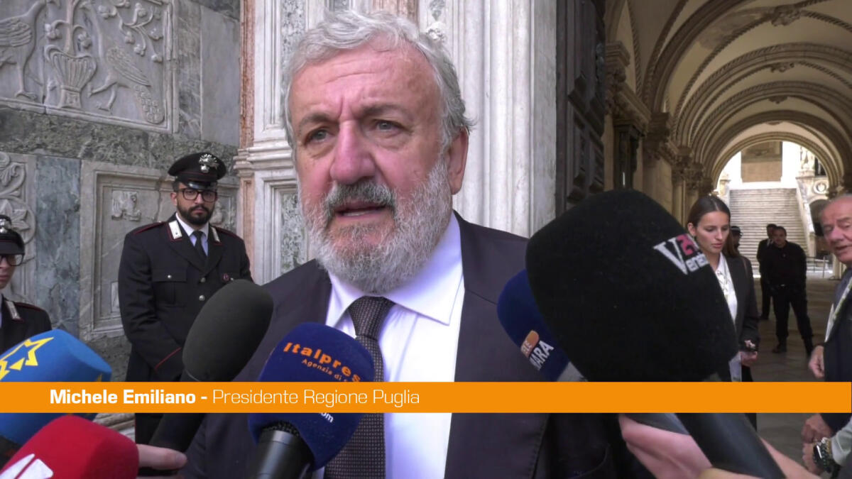 Emiliano "Italia paese complesso, non starebbe in piedi senza Regioni" - 
