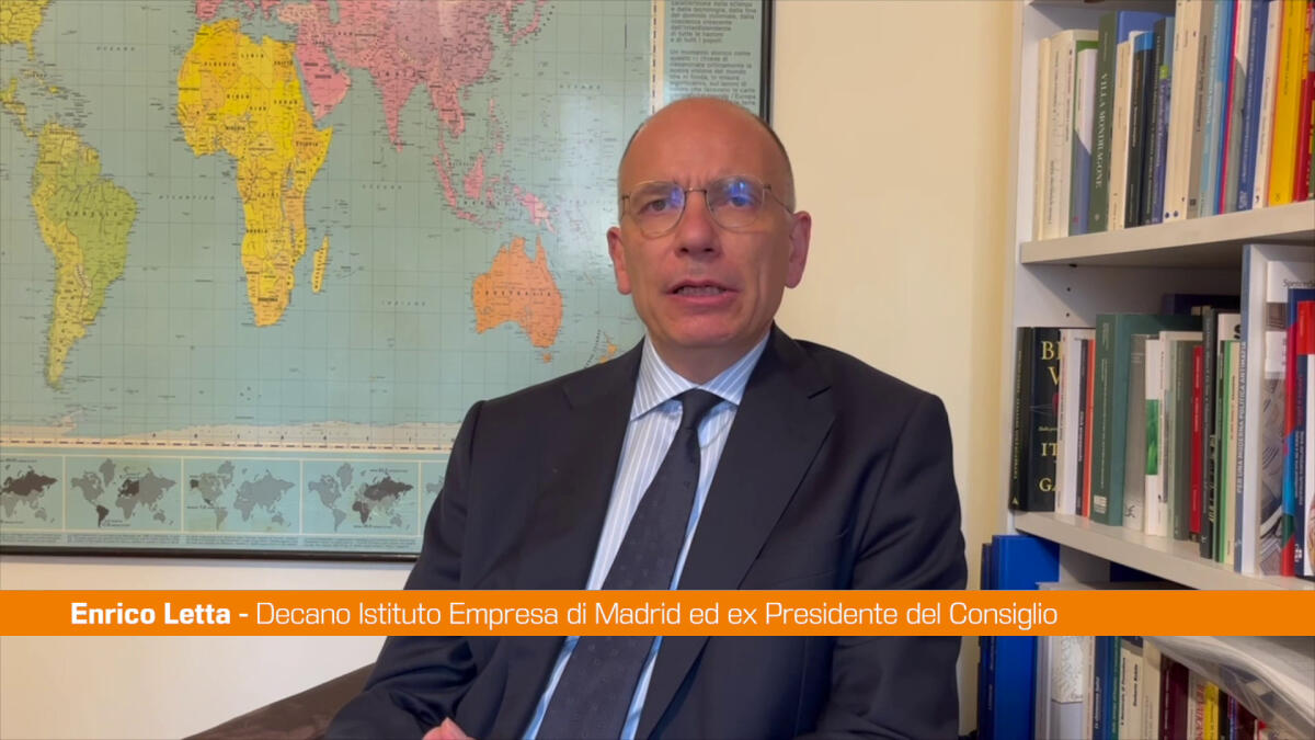 Letta "Paesi europei da soli non possono competere nel mondo" -