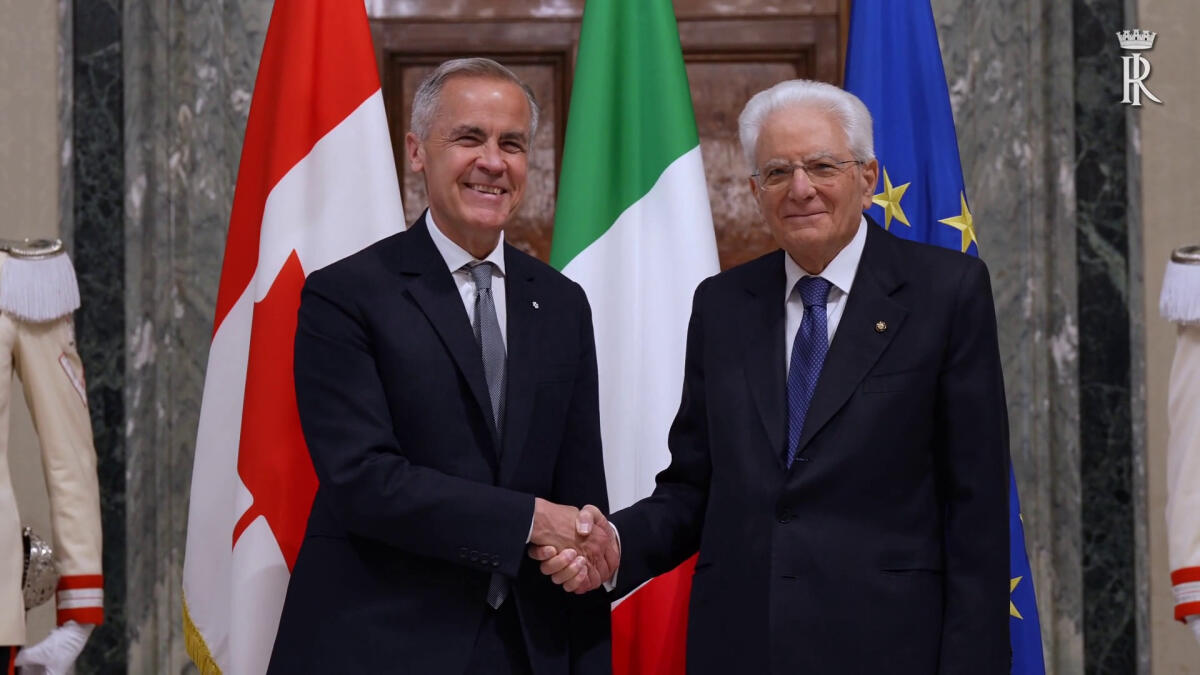 Mattarella riceve il primo ministro canadese Carney - 
