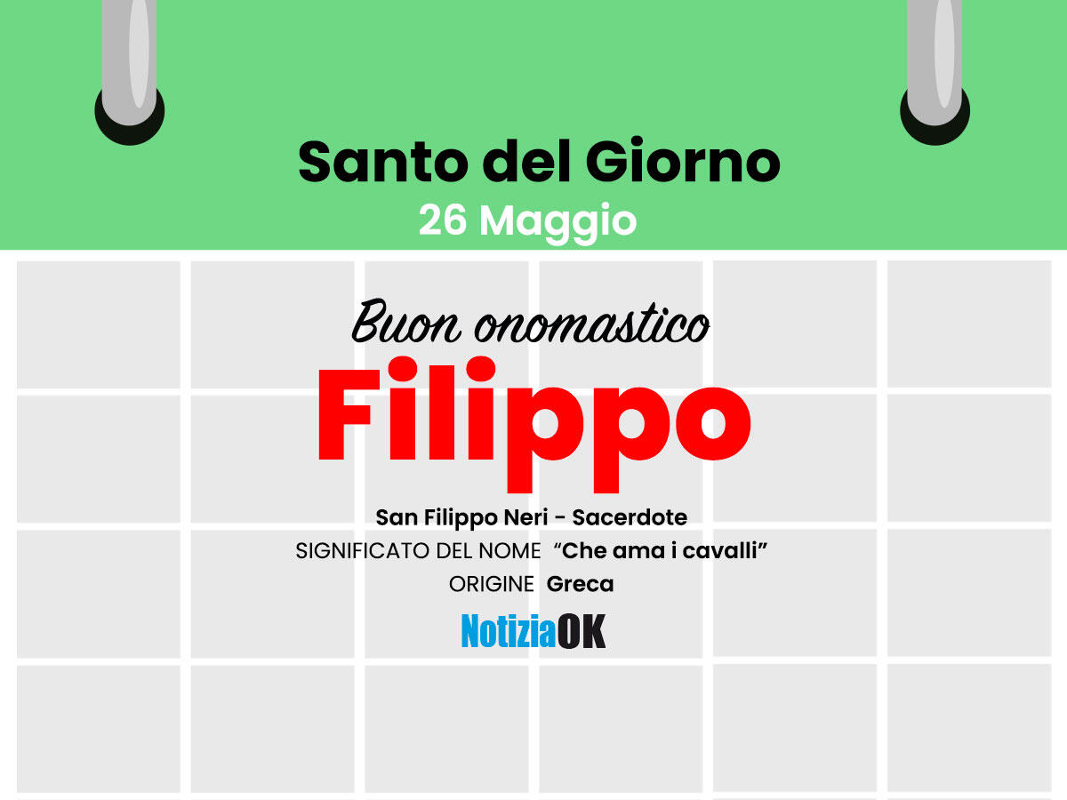 Oggi è San Filippo Neri - 