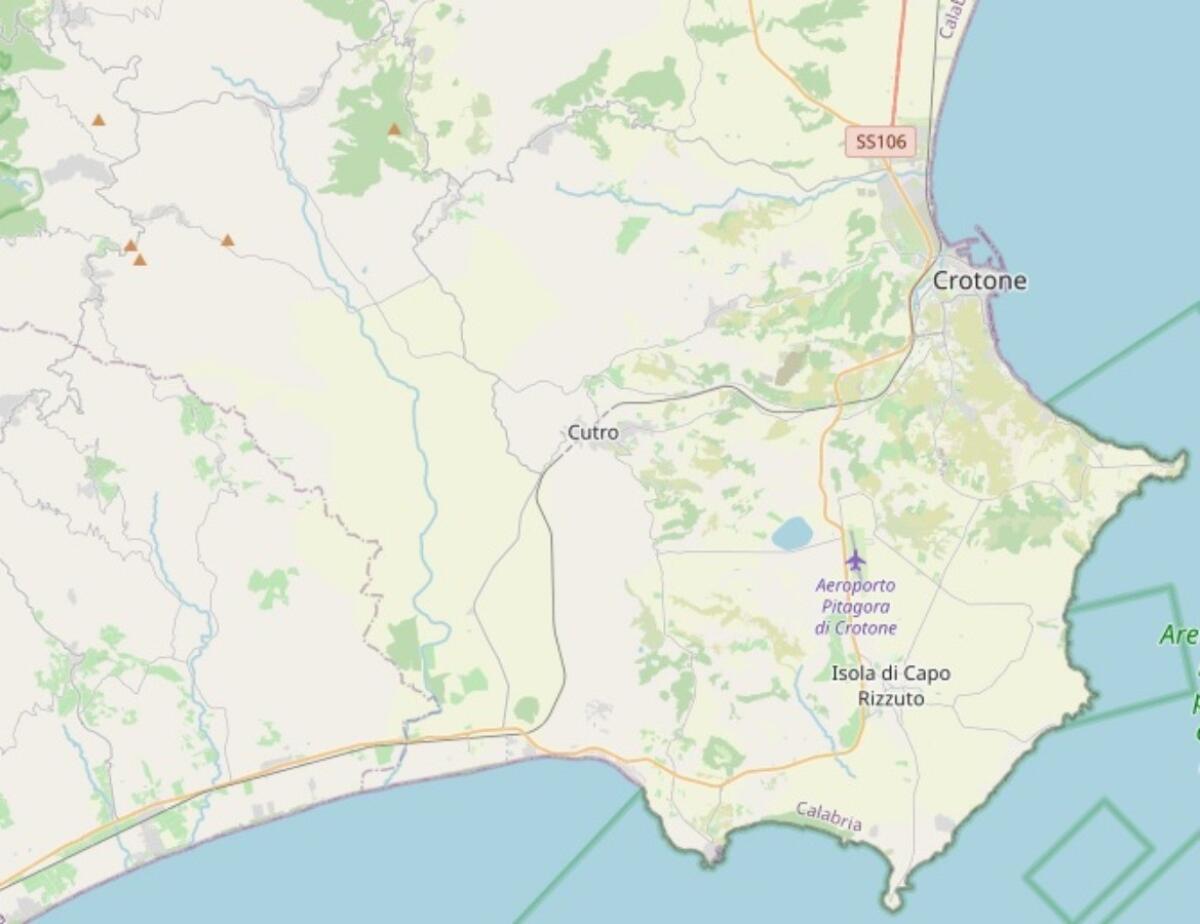 Scossa di terremoto registrata al largo della costa crotonese - 