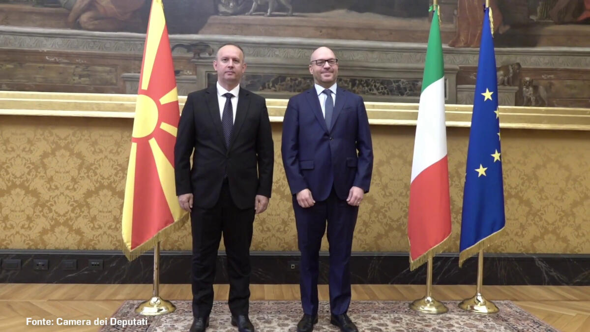 Camera, Fontana riceve presidente Assemblea Macedonia del Nord -