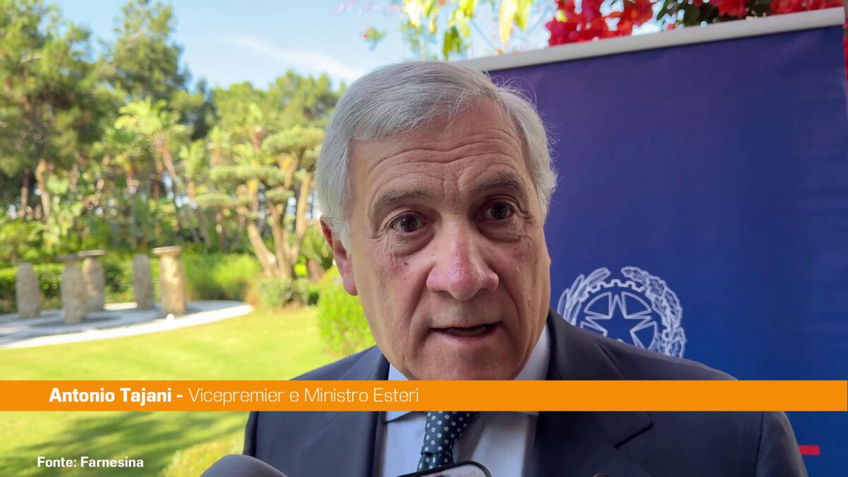 Tajani "Situazione in Libia in lento ma continuo miglioramento" -