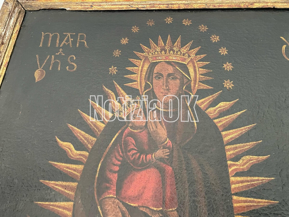 Una tela antica della Madonna di Capo Colonna riemerge dalla devozione privata - 