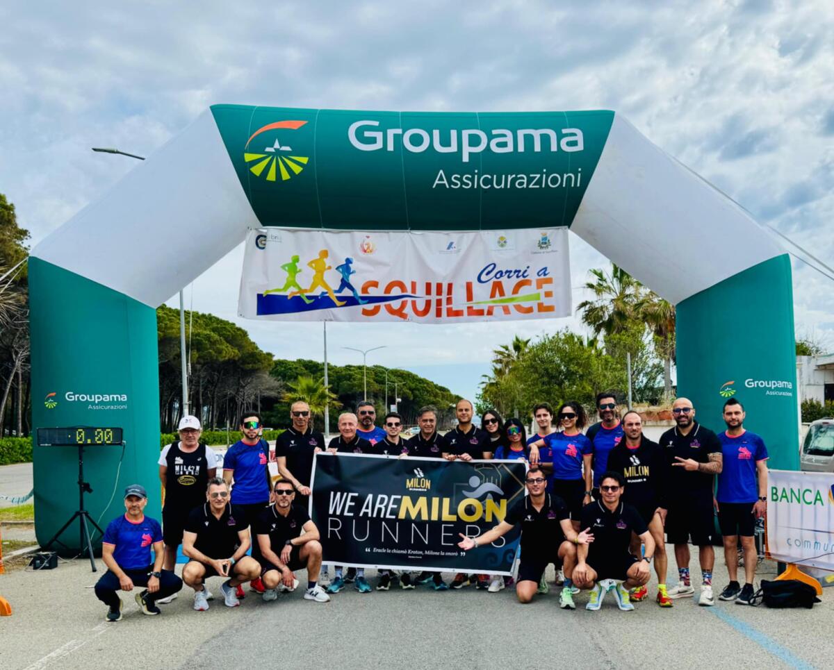 Corri a Squillace: primo "bagno di folla" per la Milon Runners -