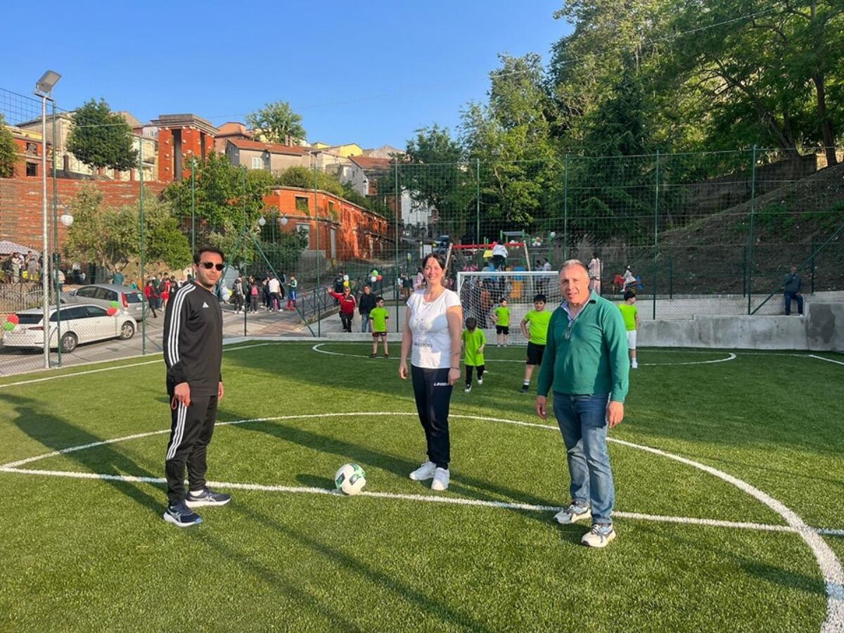 San Floro, inaugurato il nuovo Parco Giochi, l'area Fitness e il Campo di calcetto - 
