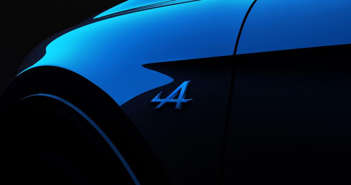 Alpine A390 mostra le sue prime linee -