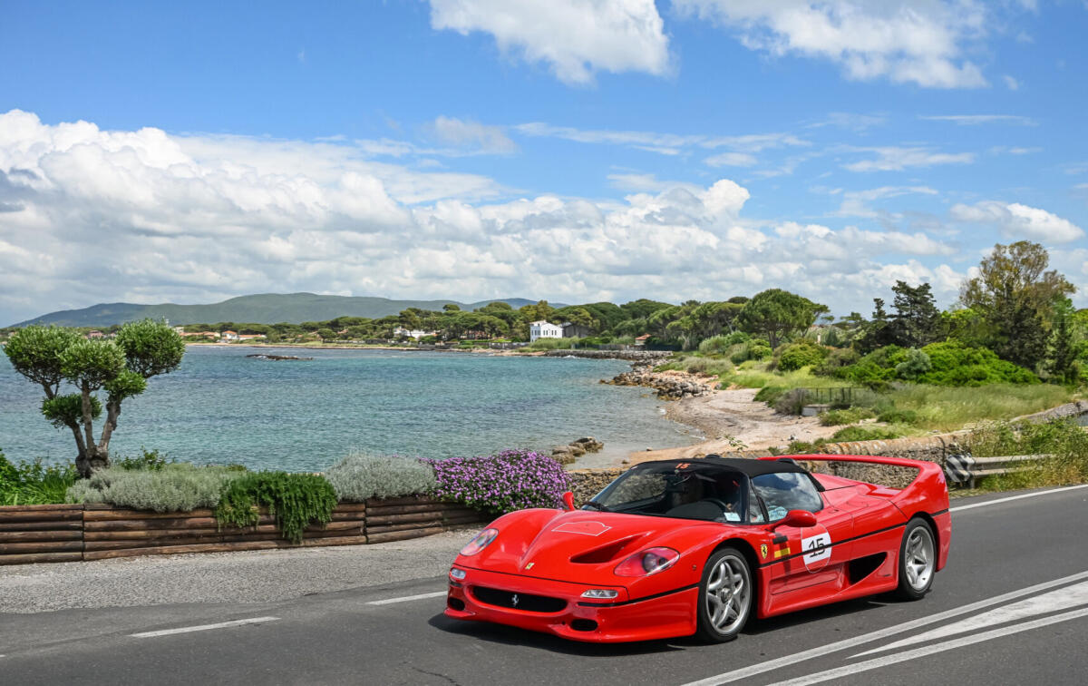 Giunge al termine l’F50 Legacy Tour di Ferrari - 