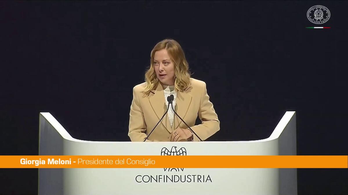 Industria, Meloni "Il nodo del costo dell'energia è il più urgente" - 