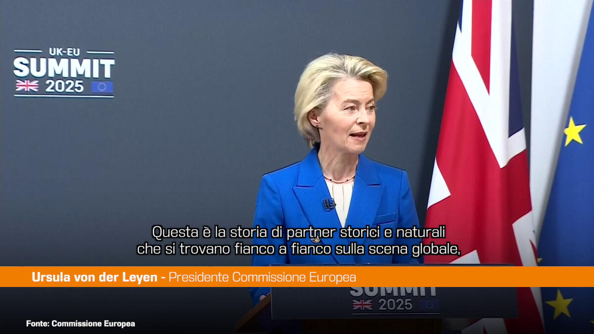 Von der Leyen "Con SAFE nuovi investimenti per la difesa con UK" - 