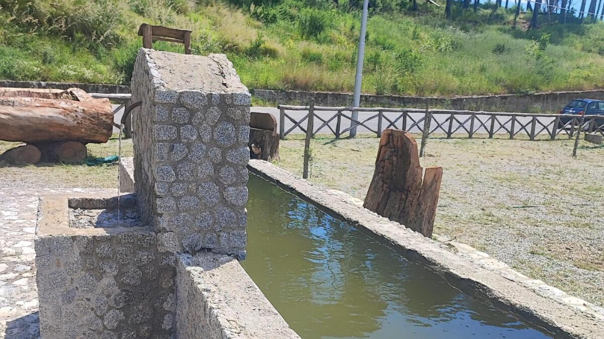 Catanzaro - Riattivata la fontana della Pineta di Siano - 