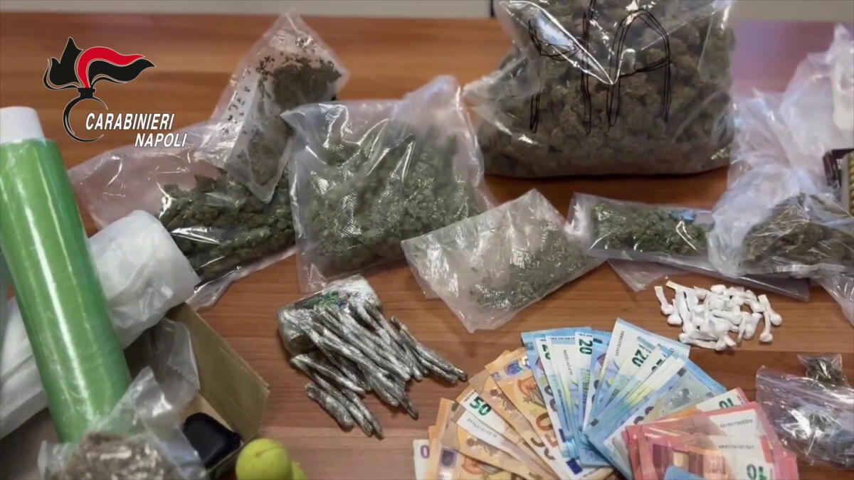 Traffico di droga e associazione mafiosa, 21 misure cautelari a Napoli - 