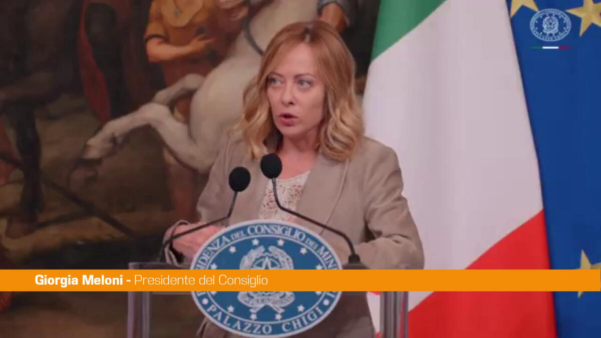 Migranti, Meloni "Aprire dibattito su alcune convenzioni Ue" - 