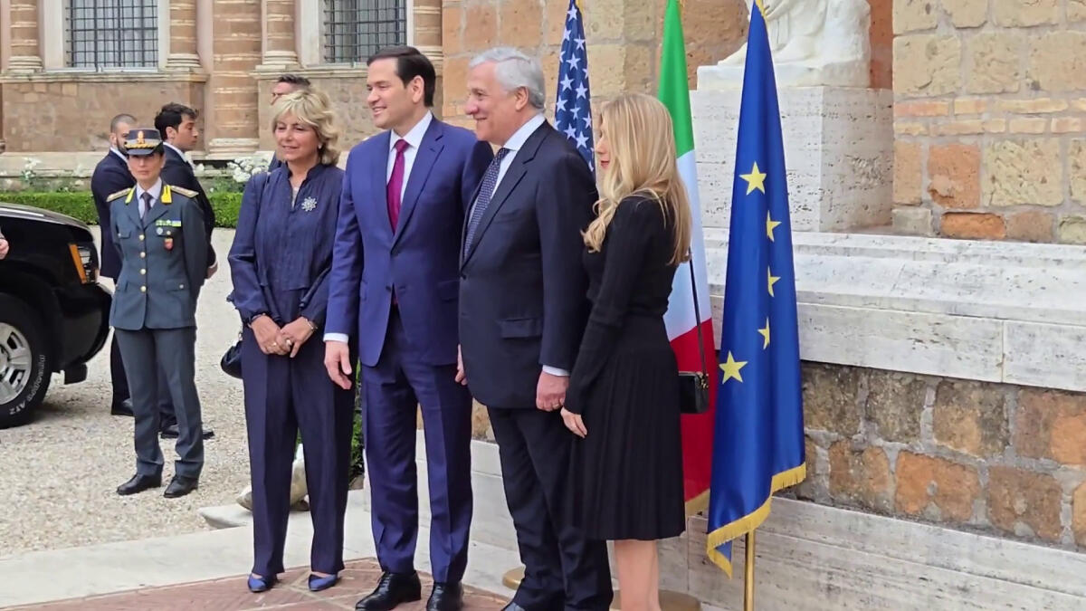 Tajani incontra Rubio a Villa Madama, le immagini - 