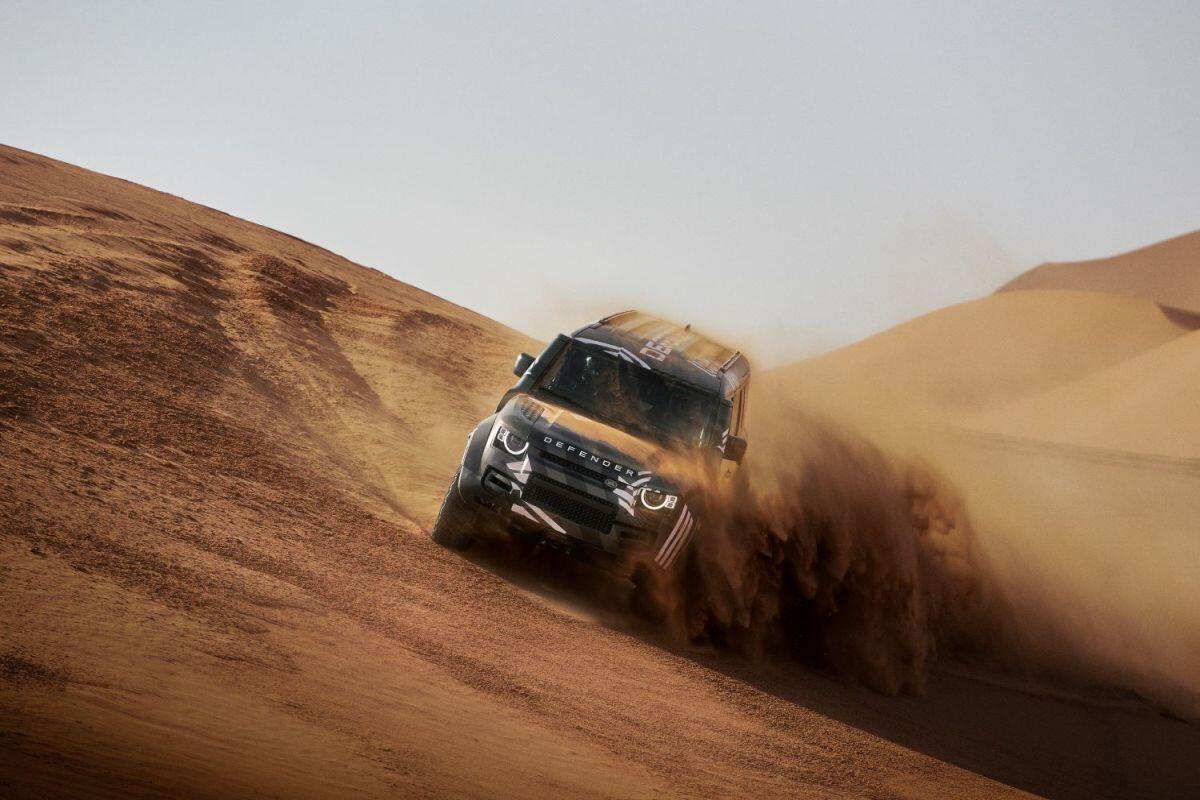 Defender completa i primi test del prototipo da Rally-Raid -