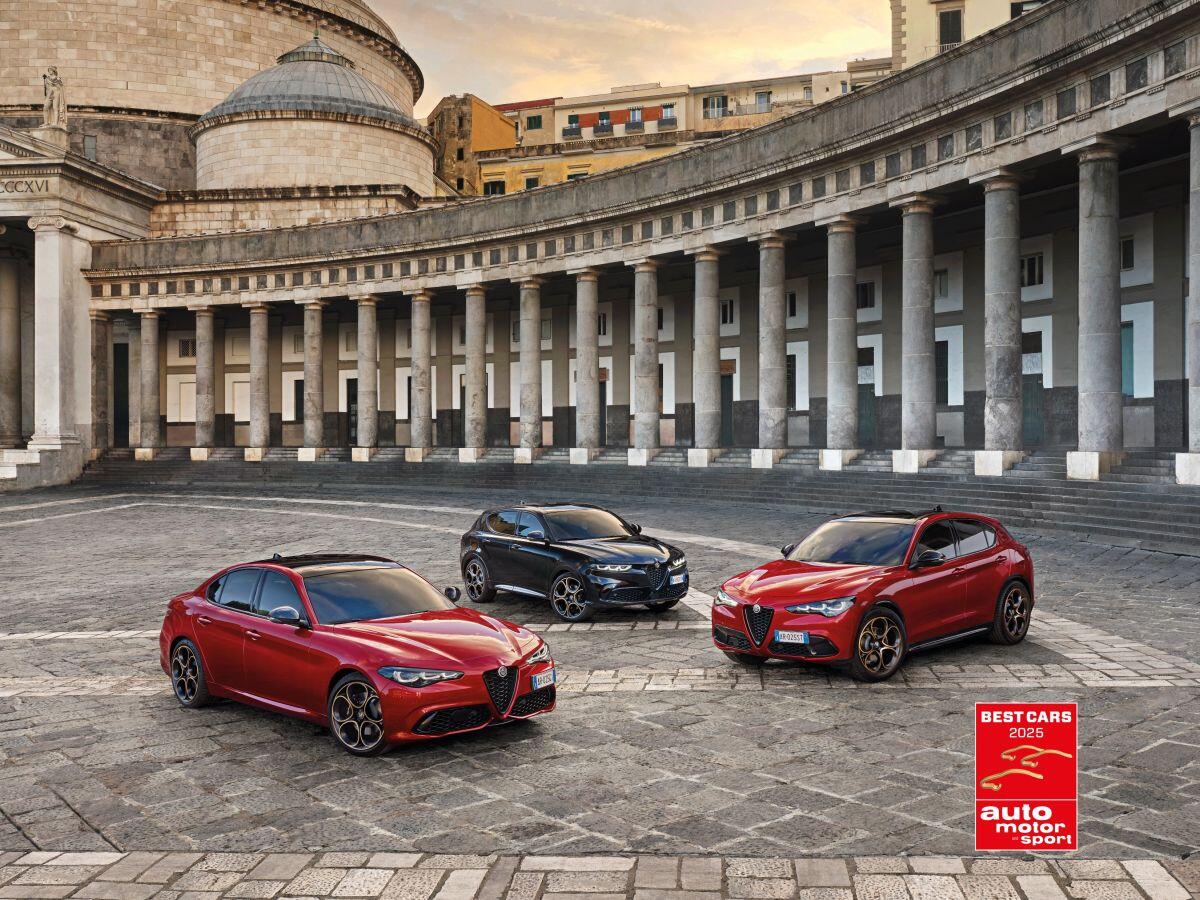Alfa Romeo riceve tre premi “Best Cars” di “auto motor und sport” -