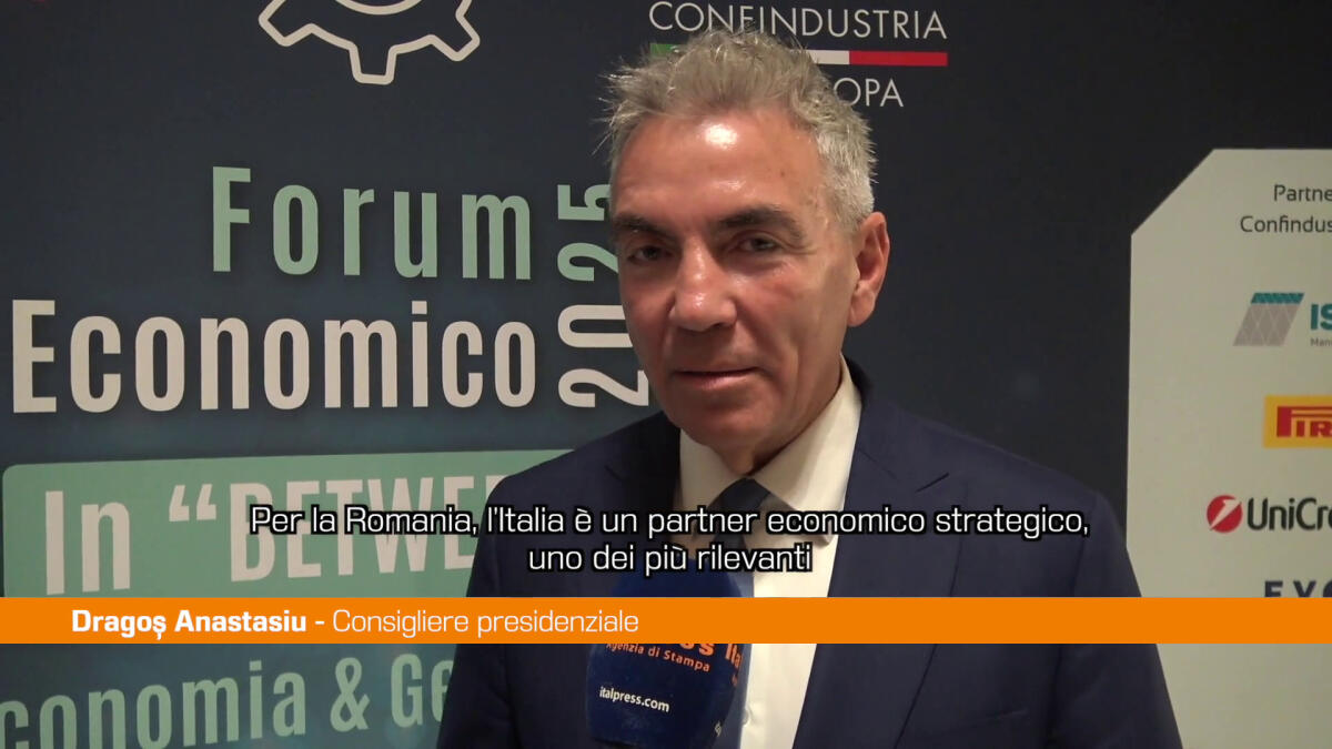 Anastasiu "Italia partner economico strategico per la Romania" - 