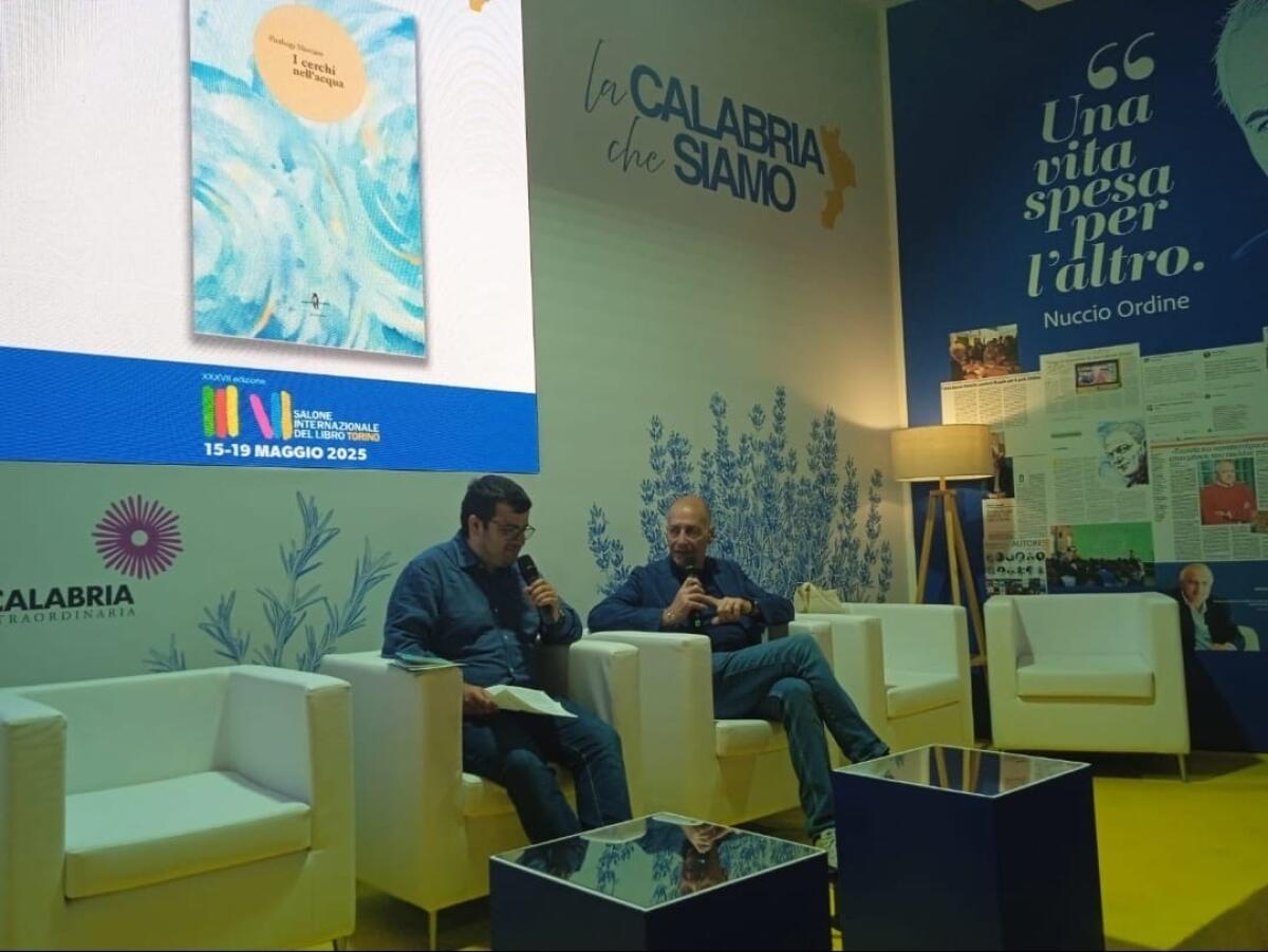 Il lametino Pierluigi Mascaro tra i protagonisti calabresi del Salone del Libro di Torino - 