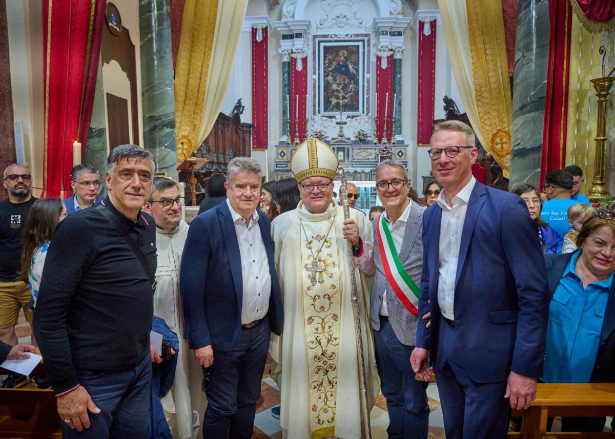 Cariati accoglie i sindaci tedeschi: patto di amicizia con Fellbach e Buhl-Baden - 