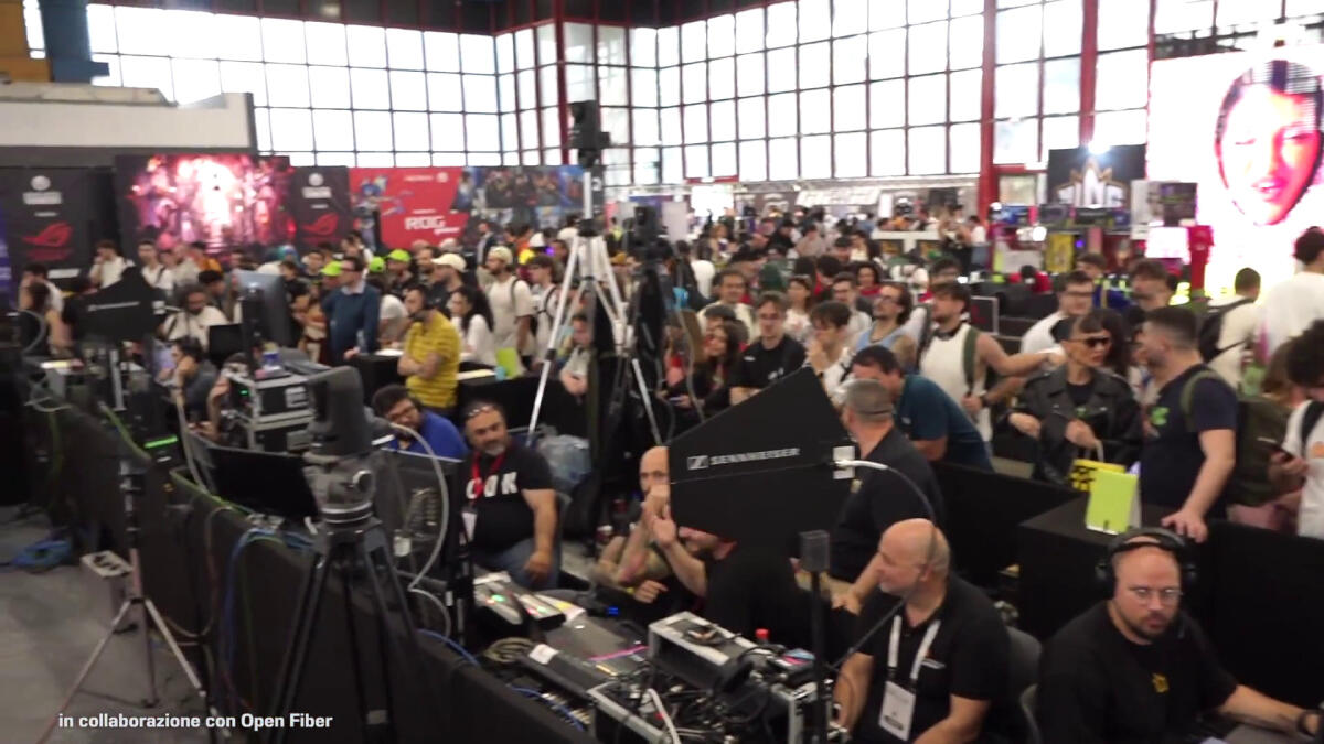 Gaming on line a tutta velocità al Comicon di Napoli -