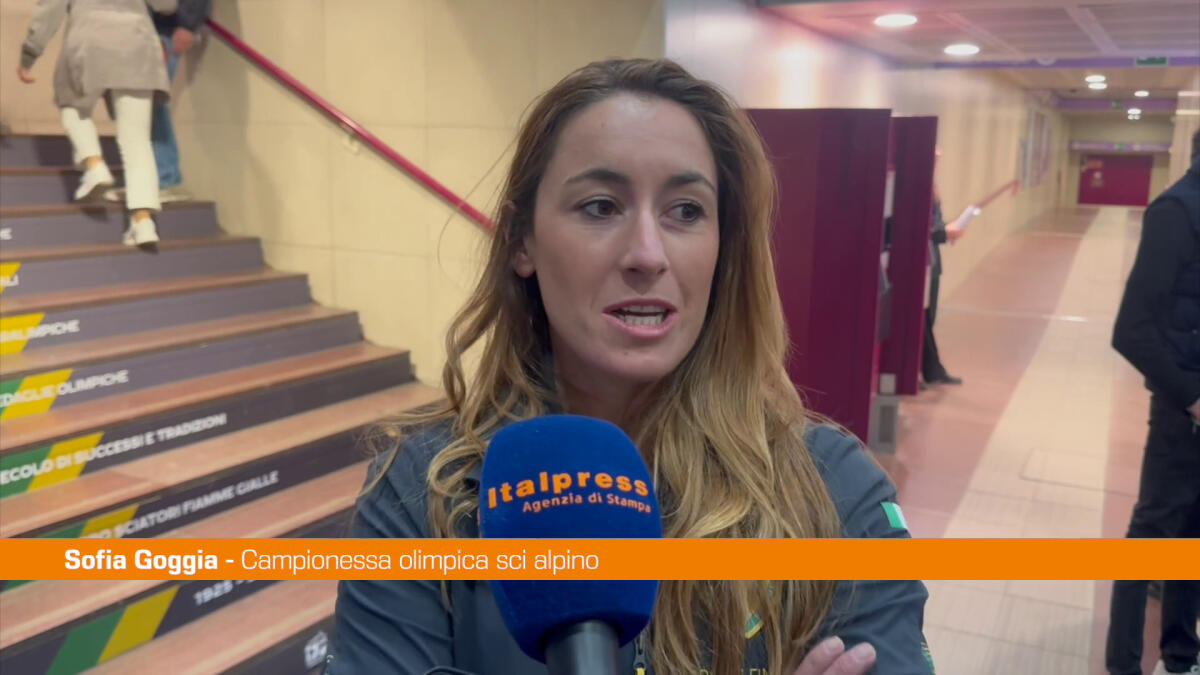 Goggia a Sinner "In bocca al lupo, ti vedrò in tv con gli amici" - 