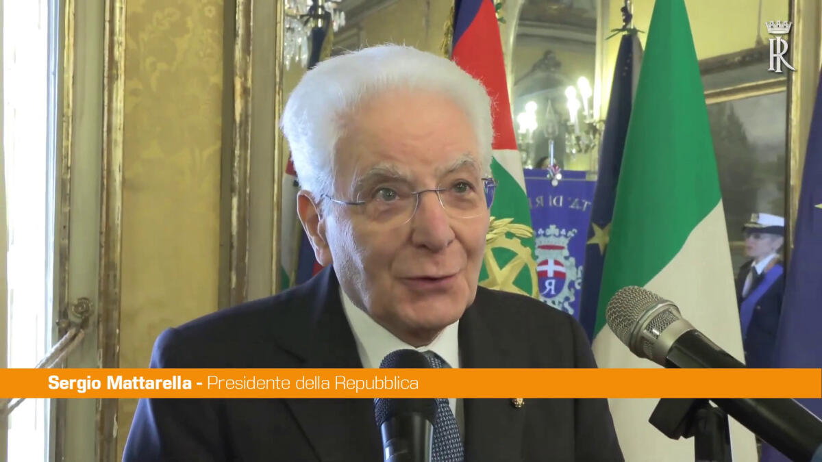 Mattarella consegna la medaglia d'oro a Rivoli, "Grande riconoscenza" - 