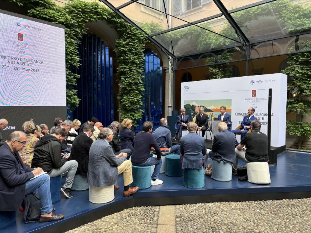 Presentata l’edizione 2025 del Concorso d’Eleganza Villa d’Este -