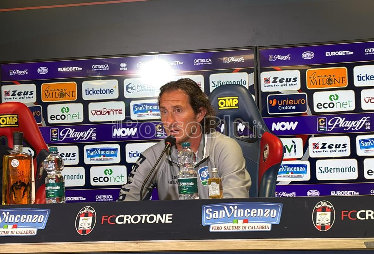 #CrotoneFeralpisalò 3-1 | Mister Diana: "Dispiaciuti per la sconfitta ma c'è ancora una partita da giocare" - 