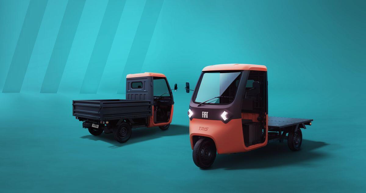 Fiat Professional lancia Tris, il primo veicolo elettrico a 3 ruote - 