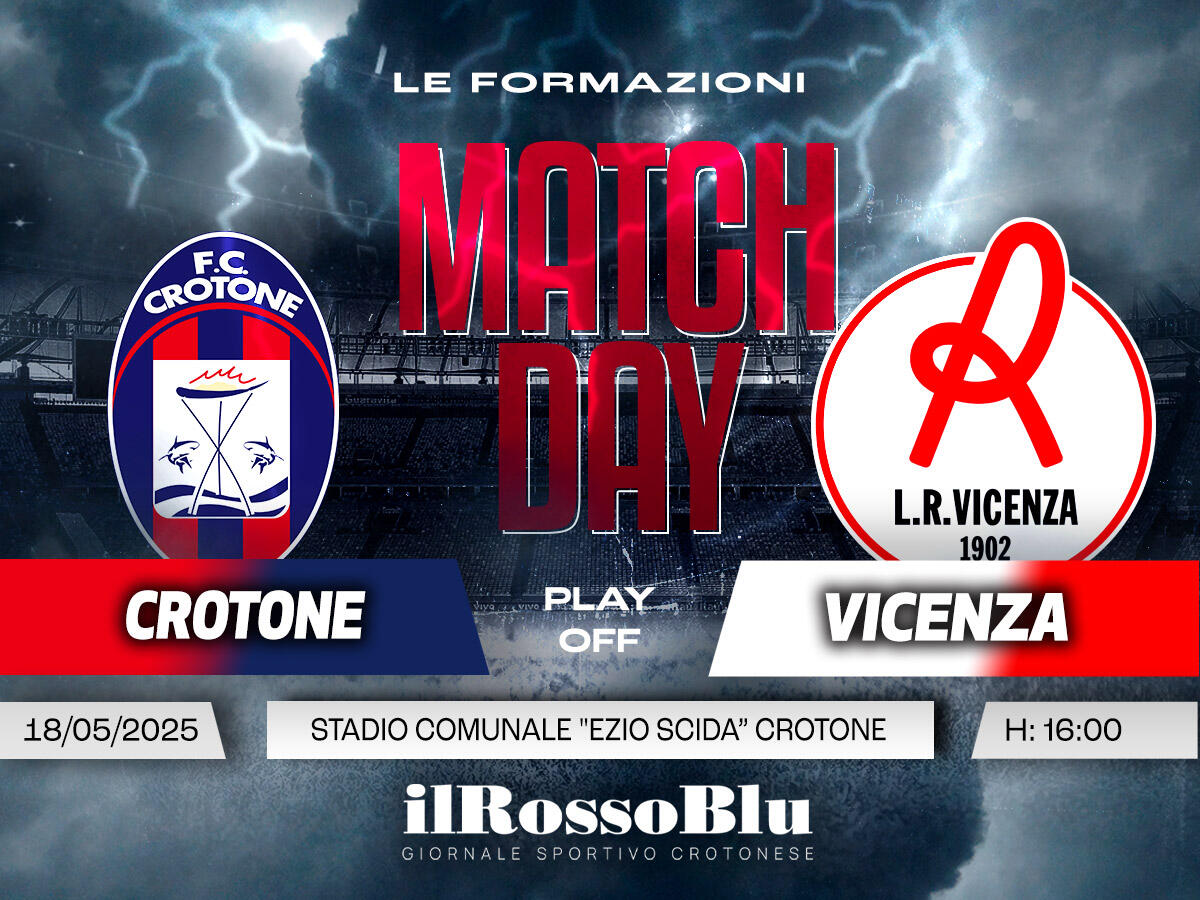 #CrotoneVicenza | Le formazioni: Vinicius recupera, Murano titolare - 