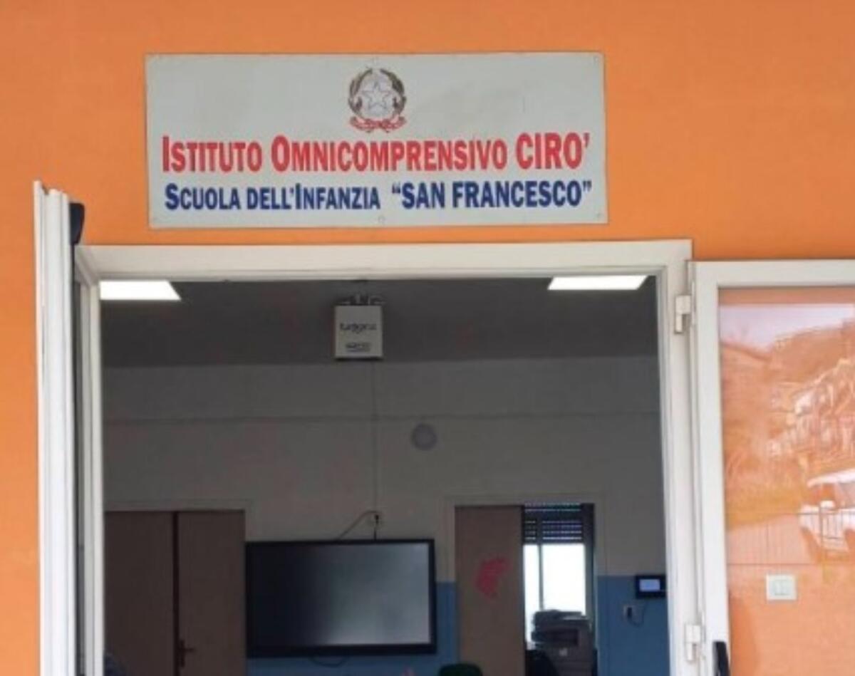 Cirò, completati gli interventi per la sicurezza nella scuola dell’infanzia "L. Lilio" - 