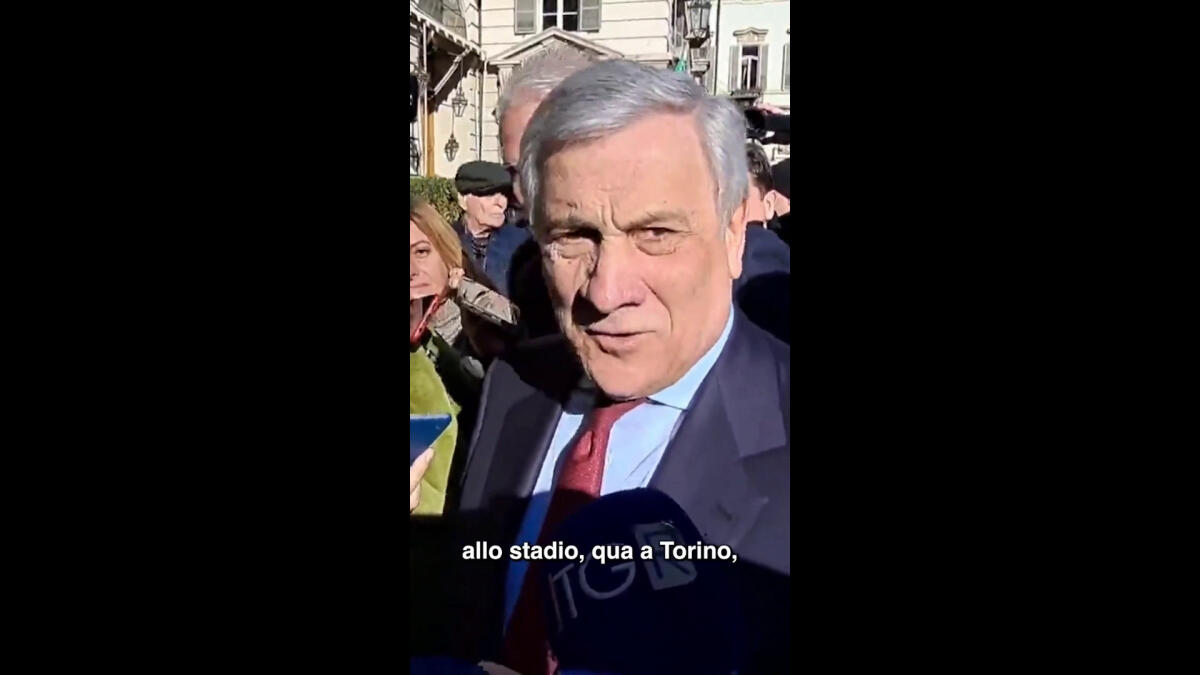 Tajani "Nello sport il rispetto dell'avversario è cosa fondamentale" -