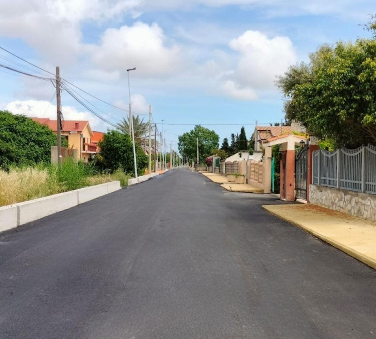 Crotone - Completati i lavori in via dei Gelsomini - 