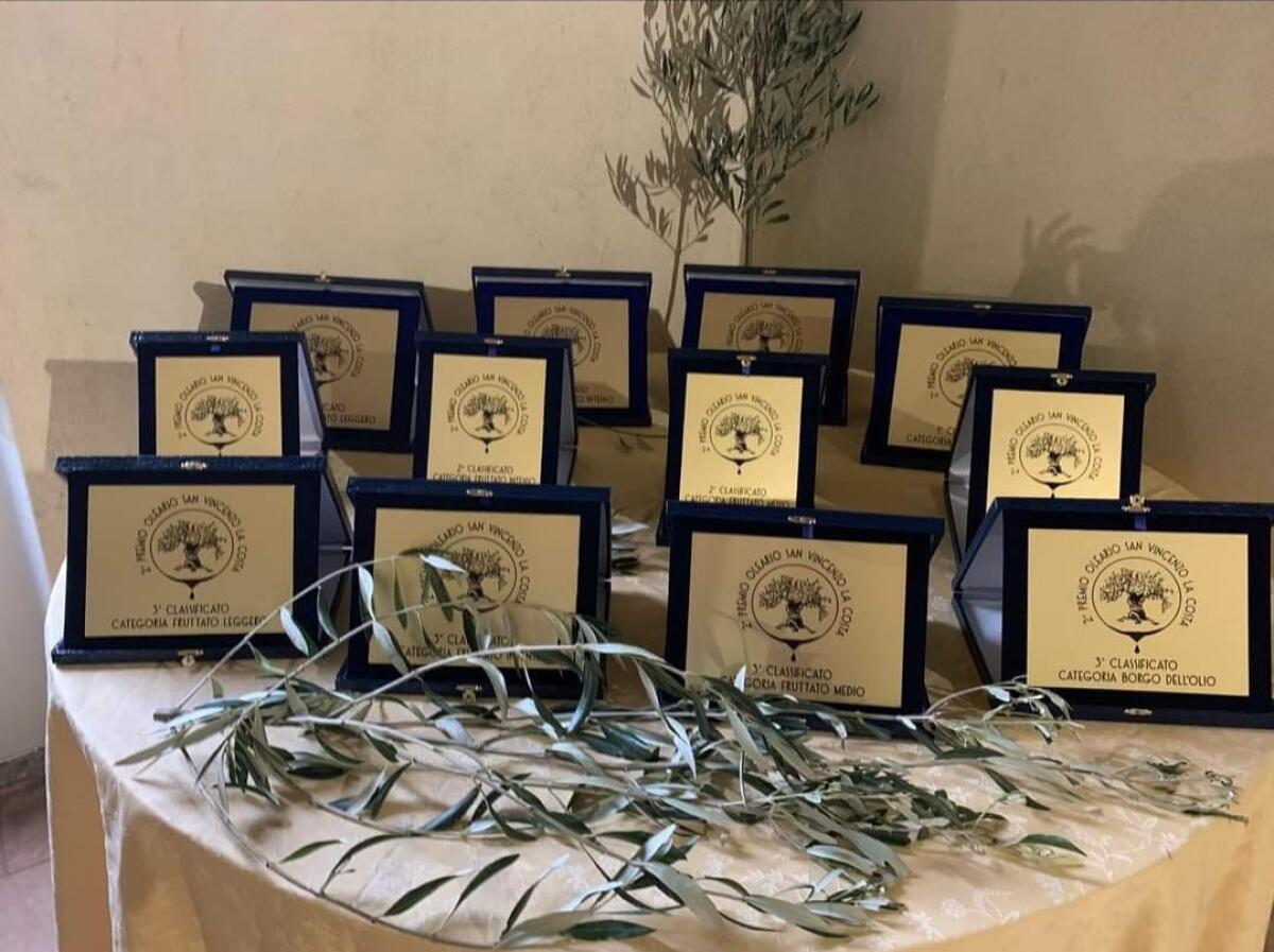 Al via la IV edizione del premio oleario San Vincenzo La Costa -