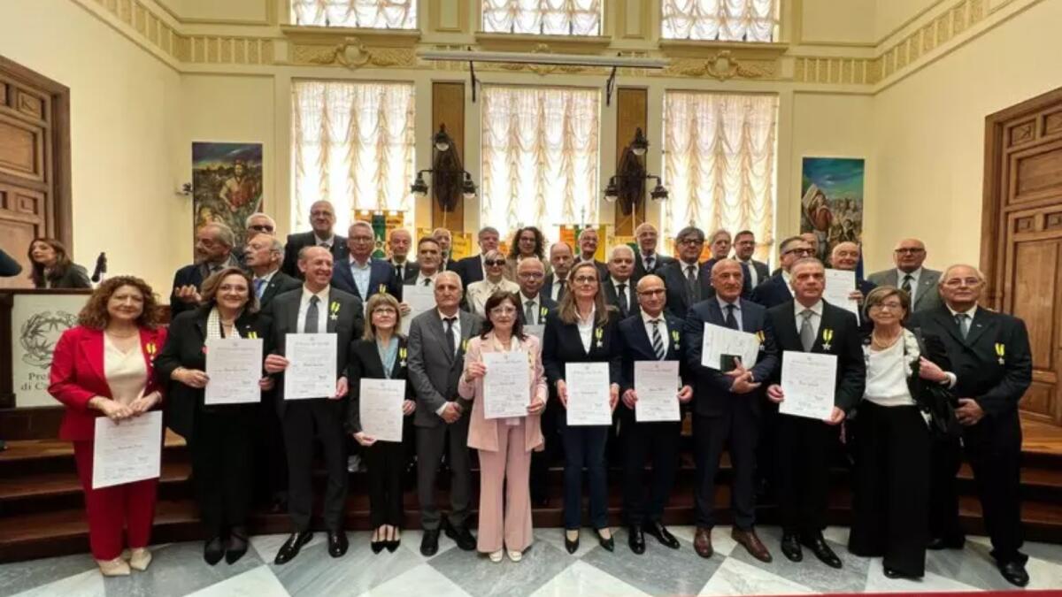 Primo maggio, a Catanzaro celebrati 23 nuovi Maestri del lavoro - 