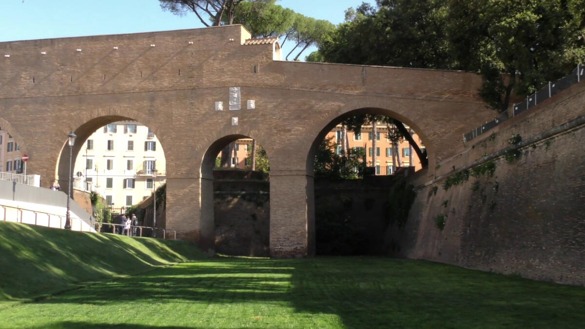 1,3 mln per la riqualificazione del Fossato di Castel Sant'Angelo - 