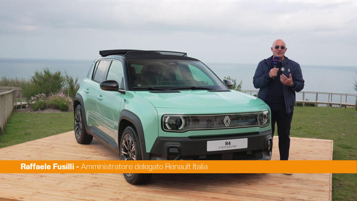 Renault R4 E-Tech Electric, Fusilli "Rilanciamo una vettura iconica" -