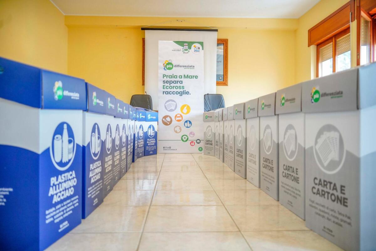 Praia a Mare, installati gli ecobox negli uffici comunali -