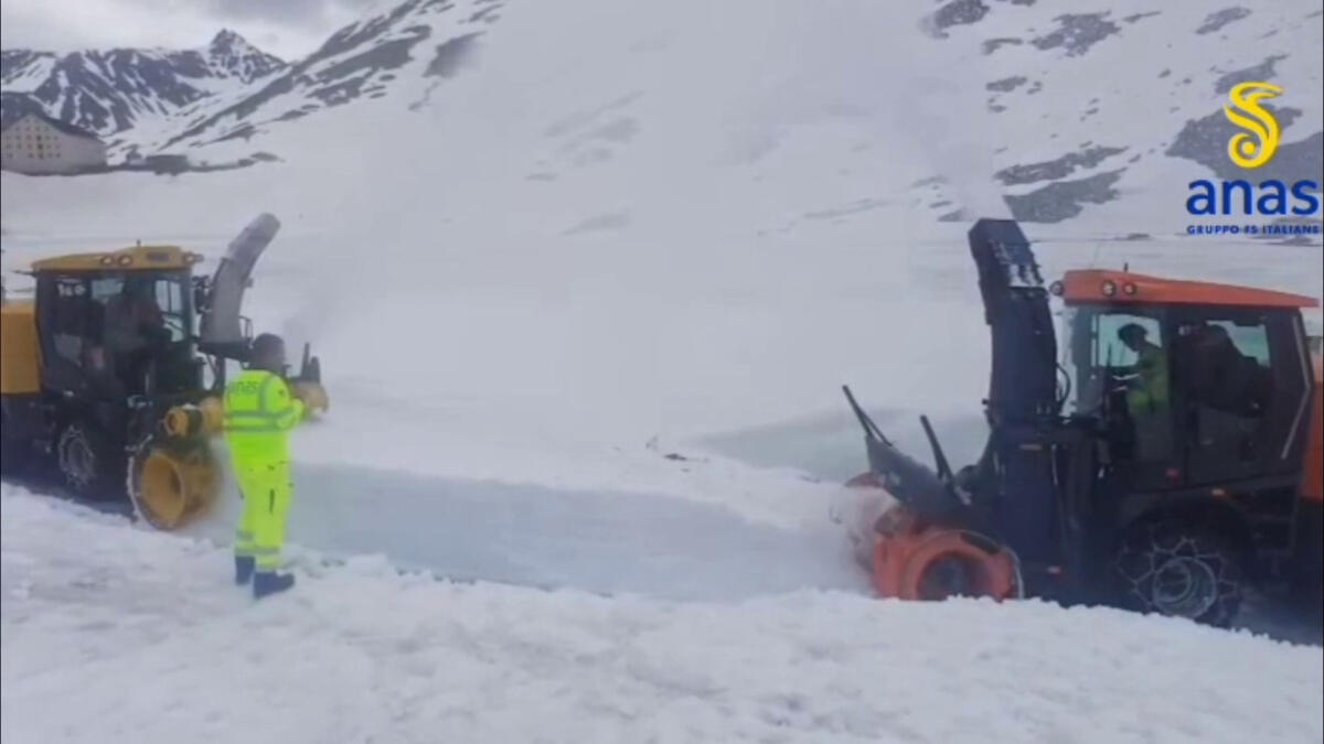 Anas, riaperto il Colle San Bernardo - 